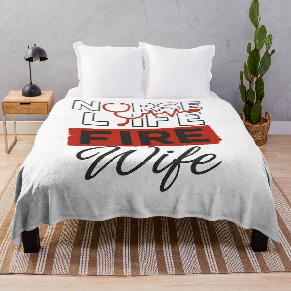 Item preview, Nurse life fire Wife designed and sold by Uglyandcute.