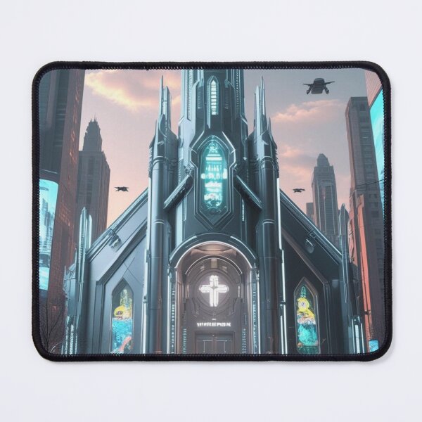 Item preview, Cyberpunk/Neon/ Futurism Church sci-fi theme. designed and sold by Spectime.