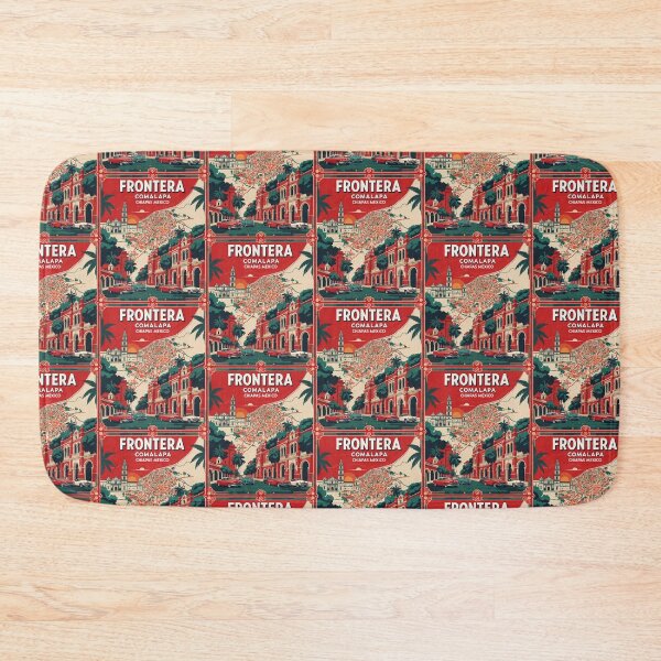 Item preview, Frontera Comalapa Chiapas Mexico 1950s Vintage Travel Tourism Map designed and sold by TravelersGems.