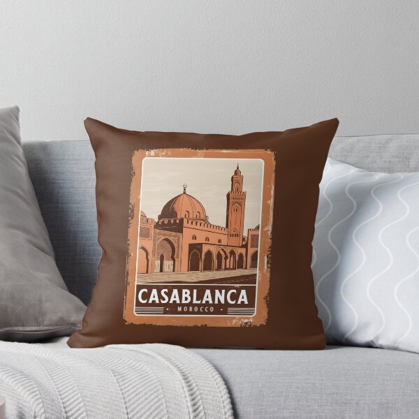 Item preview, A Vintage Illustration of Casablanca - Morocco  designed and sold by GoodOldVintage.