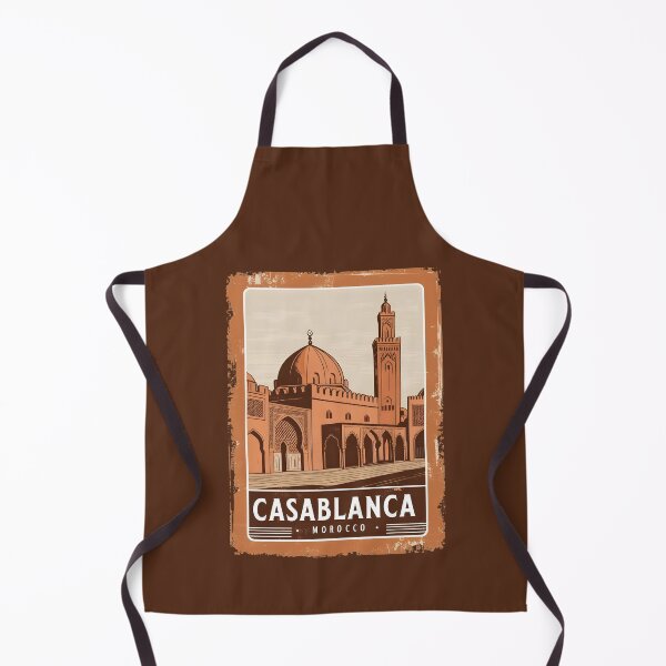 Item preview, A Vintage Illustration of Casablanca - Morocco designed and sold by GoodOldVintage.