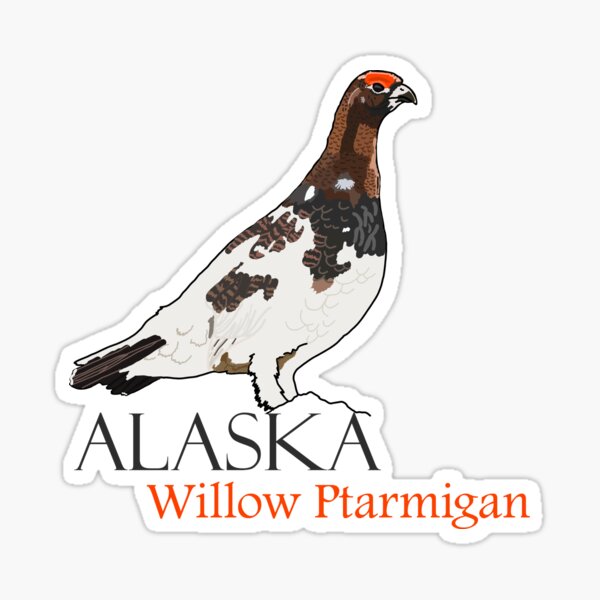 Item preview, Alaska Willow Ptarmigan State Bird designed and sold by MacieRan.