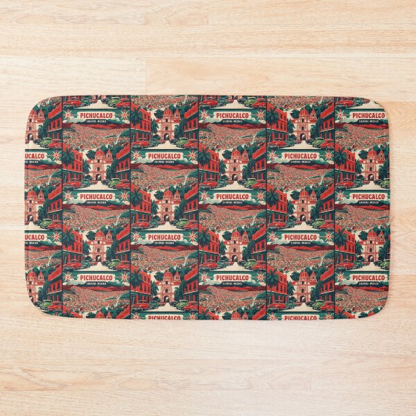 Item preview, Pichucalco Chiapas Mexico 1950s Vintage Travel Tourism Map designed and sold by TravelersGems.