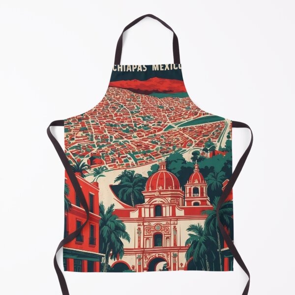 Item preview, Pichucalco Chiapas Mexico 1950s Vintage Travel Tourism Map designed and sold by TravelersGems.