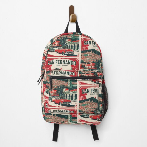 Item preview, San Fernando Chiapas Mexico 1950s Vintage Travel Tourism Map designed and sold by TravelersGems.