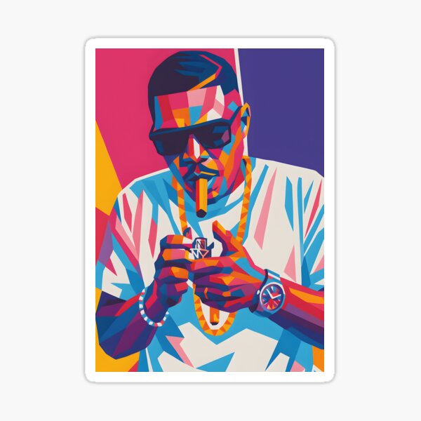 Aperçu de l'œuvre Pop Art NAS créée et vendue par Catvektor.