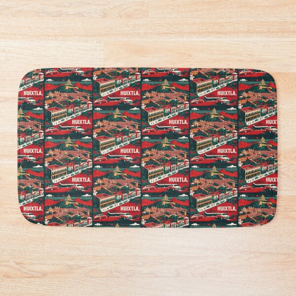 Item preview, Huixtla Chiapas Mexico 1950s Vintage Travel Tourism Map designed and sold by TravelersGems.