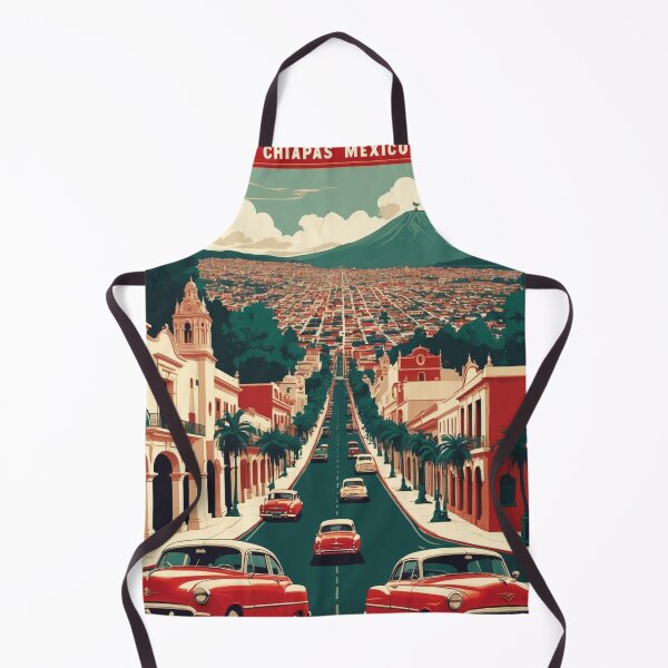 Item preview, Pijijiapan Chiapas Mexico 1950s Vintage Travel Tourism Map designed and sold by TravelersGems.
