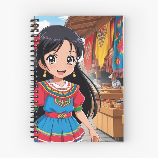 Item preview, girl in an arts plaza in Ecuador designed and sold by MerlinWear.