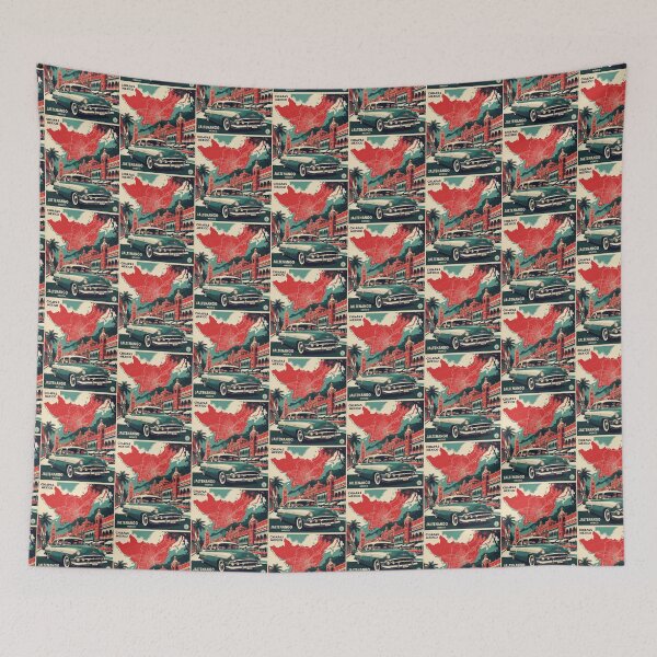 Item preview, Jaltenango Chiapas Mexico 1950s Vintage Travel Tourism Map designed and sold by TravelersGems.