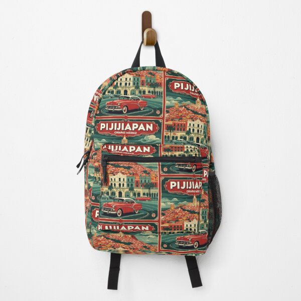 Item preview, Pijijiapan Chiapas Mexico 1950s Vintage Travel Tourism Map designed and sold by TravelersGems.