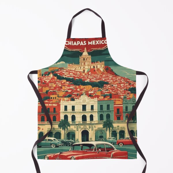 Item preview, Pijijiapan Chiapas Mexico 1950s Vintage Travel Tourism Map designed and sold by TravelersGems.