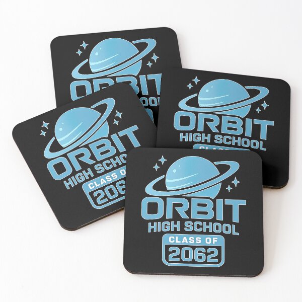 Item preview, Orbit High School | Retro-Futuristic 60s Cartoon Tribute designed and sold by dwinburn.