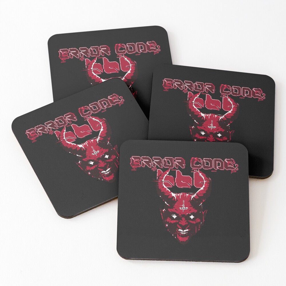 Item preview, Coasters (Set of 4) designed and sold by Neon-Bazaar.