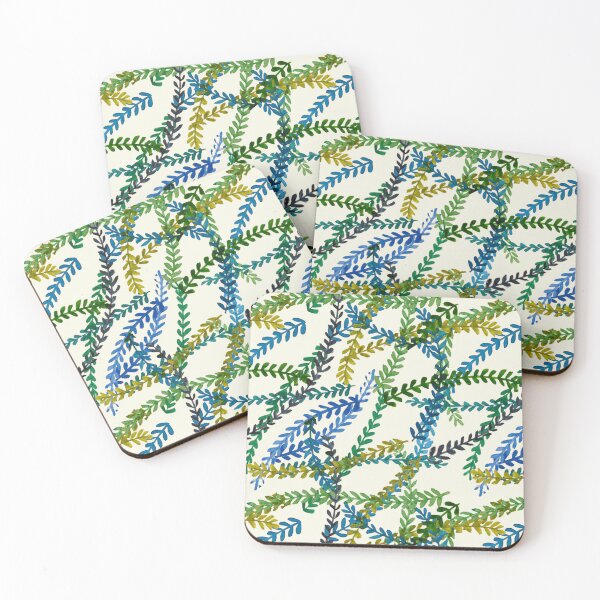 Item preview, Verdant Vines Watercolor designed and sold by Technicolor Coats.