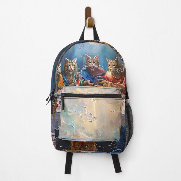 Item preview, The Last Supper Cats Religious Christian oil painting designed and sold by Elizabeths Epothecary.