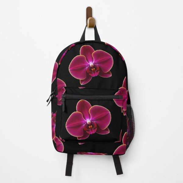 Item preview, Flower Magenta Phalaenopsis Orchid with Golden Edge – Natural Beauty & Elegance designed and sold by Suerte1111.