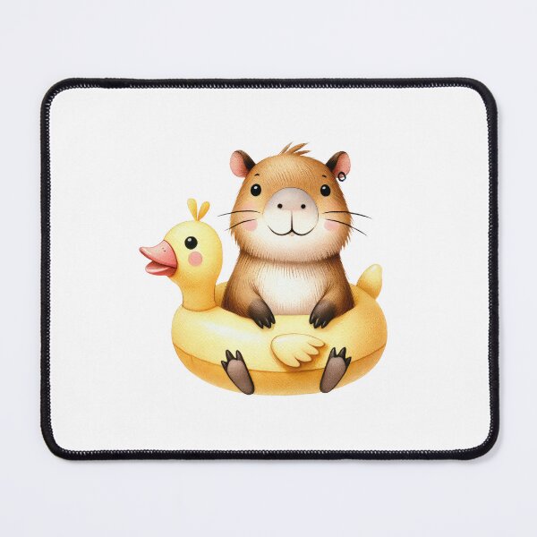 Item preview, Capybara on a Duck Float designed and sold by Polarisofficial.
