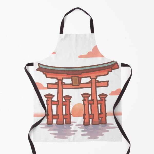 Item preview, Miyajima Torii at Sunset – Floating Gate Serenity designed and sold by NipponPop.
