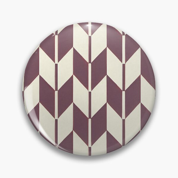 Item preview, Yagasuri – Burgundy Arrow-Feather Chevron designed and sold by NipponPop.