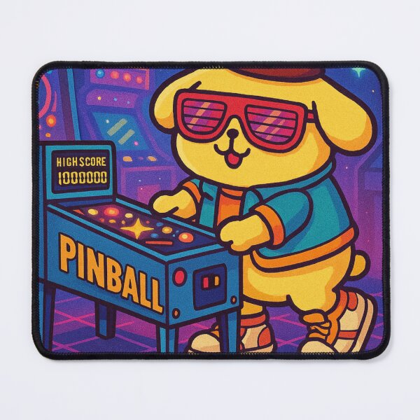 Item preview, Neon Arcade Pompompurin – 80s Kawaii Game Night Design designed and sold by Rising Aloha.