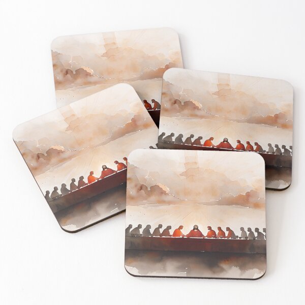 Item preview, The Last Supper Silhouette - Ethereal Religious Art designed and sold by Elizabeths Epothecary.