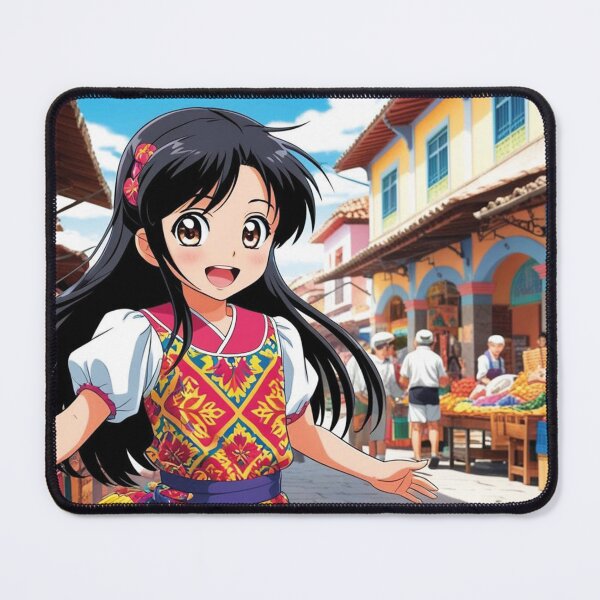 Item preview, Girl at a market in Ecuador designed and sold by MerlinWear.