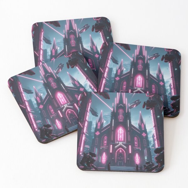 Item preview, Cyberpunk/Neon/ Church Neon lighting, futuristic Sci-fi theme designed and sold by Spectime.