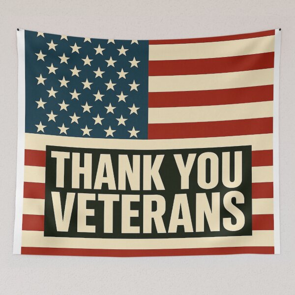 Item preview, Veterans Day Gift - Memorial Day Gift - Thank You Veterans designed and sold by Galvanized.