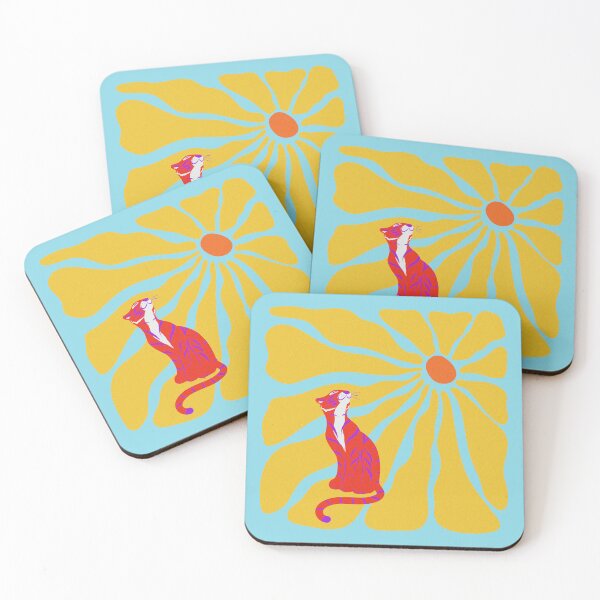 Item preview, Bask in Your Brilliance – Retro Tiger Sun Illustration designed and sold by LUV963.