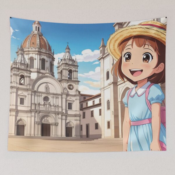 Item preview, Girl in a church in Quito, Ecuador designed and sold by MerlinWear.
