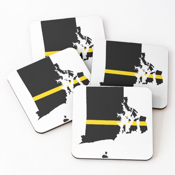 Item preview, Rhode Island Thin Gold Line designed and sold by PhilbonianDezin.