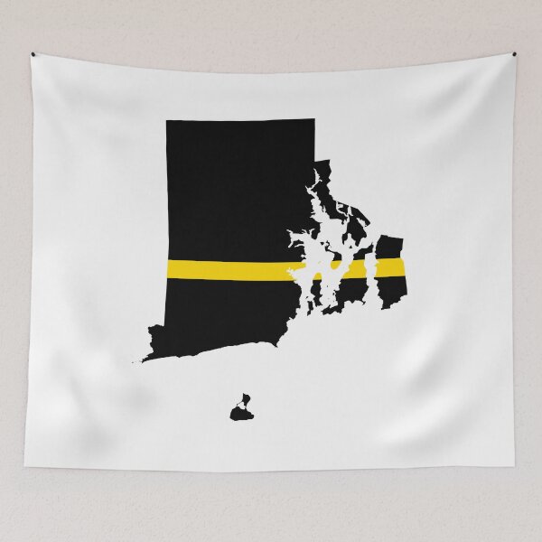 Item preview, Rhode Island Thin Gold Line designed and sold by PhilbonianDezin.