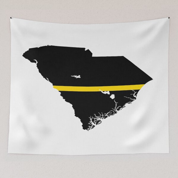 Item preview, South Carolina Thin Gold Line designed and sold by PhilbonianDezin.