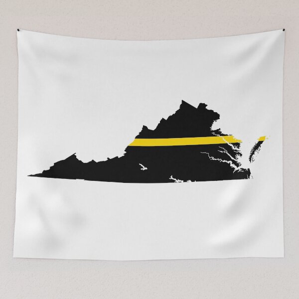 Item preview, Virginia Thin Gold Line designed and sold by PhilbonianDezin.