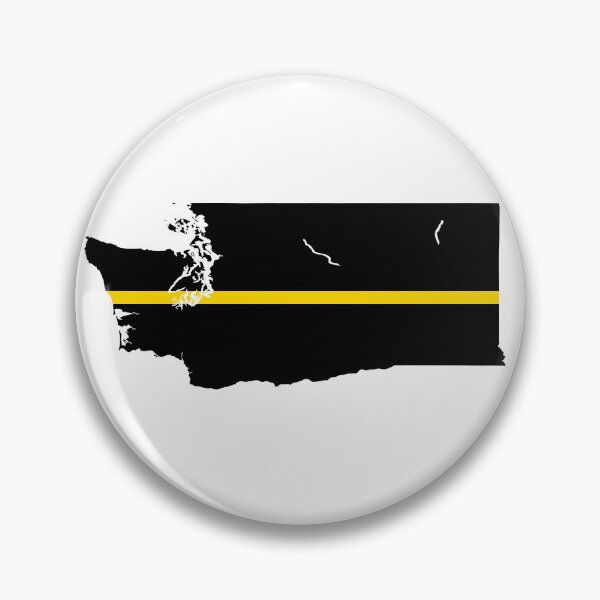 Item preview, Washington State Thin Gold Line designed and sold by PhilbonianDezin.
