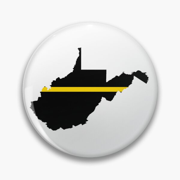 Item preview, West Virginia Thin Gold Line designed and sold by PhilbonianDezin.