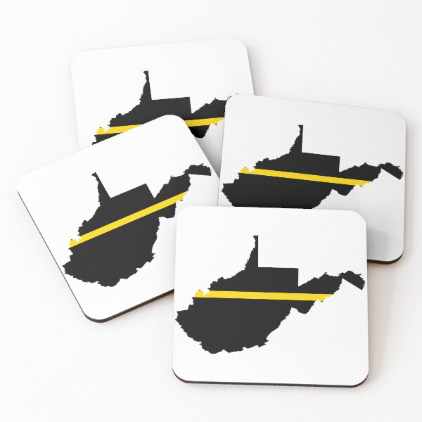Item preview, West Virginia Thin Gold Line designed and sold by PhilbonianDezin.