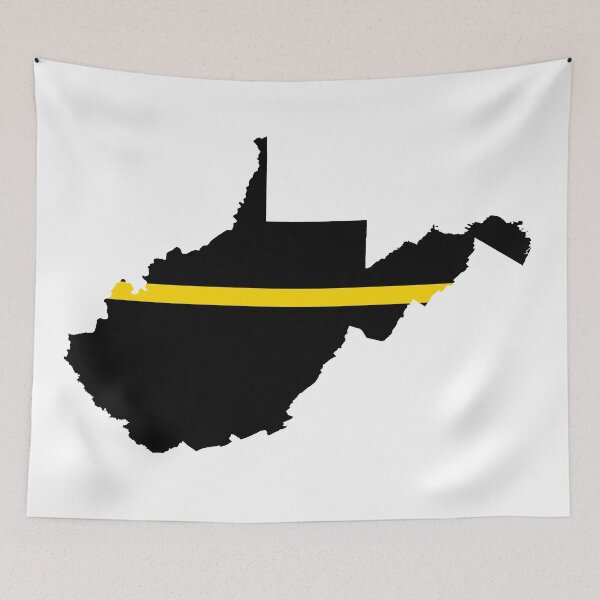 Item preview, West Virginia Thin Gold Line designed and sold by PhilbonianDezin.