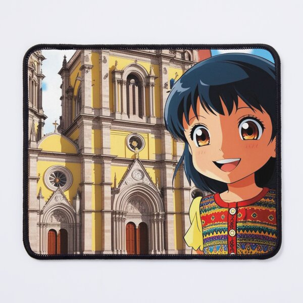 Item preview, Girl in a church in Cuenca, Ecuador designed and sold by MerlinWear.