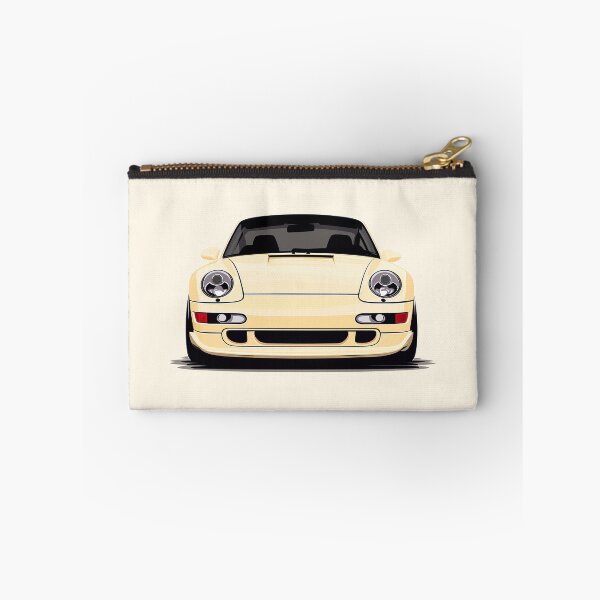 Item preview, Vintage porsche 911 993 cream yellow designed and sold by blackdogshop.