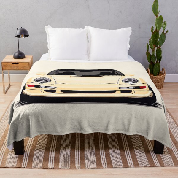 Item preview, Vintage porsche 911 993 cream yellow designed and sold by blackdogshop.