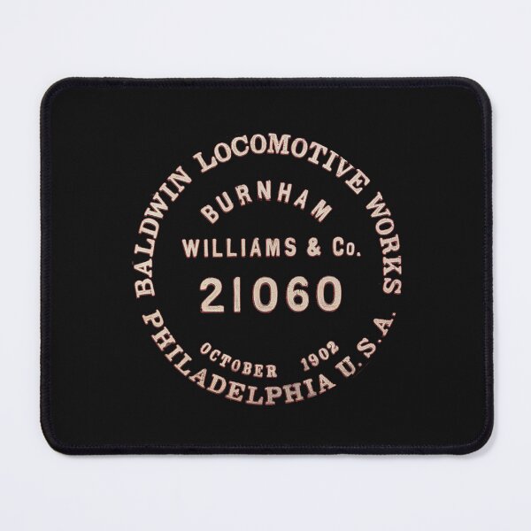 Item preview, Vintage 1902 Baldwin Locomotive Works Builder Plate designed and sold by QuayTradingCo.