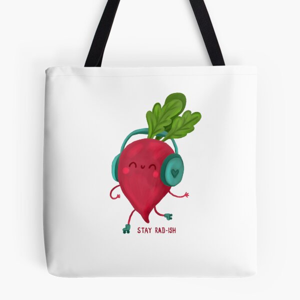 Item preview, Mantente Radish – Ilustración de un Rábano Bailando sobre Patines designed and sold by Vuckovicdraws.
