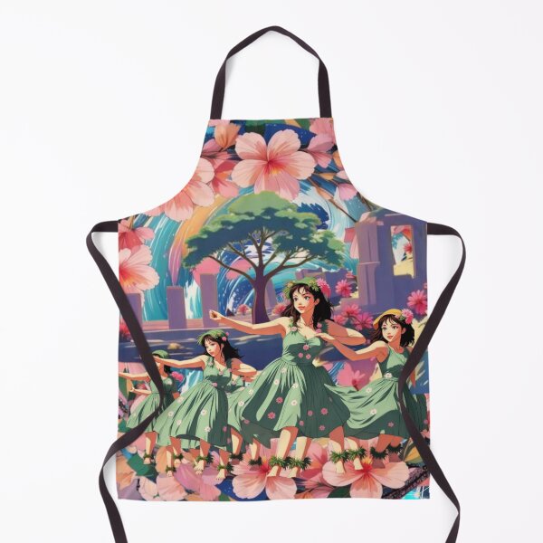 Item preview, “Hula Beneath the Banyan” – Dreamscape Aloha Goddess Print designed and sold by Rising Aloha.