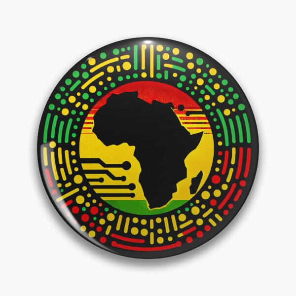 Item preview, Map of Africa Afrika Pan Africa designed and sold by Africa My Tribe.