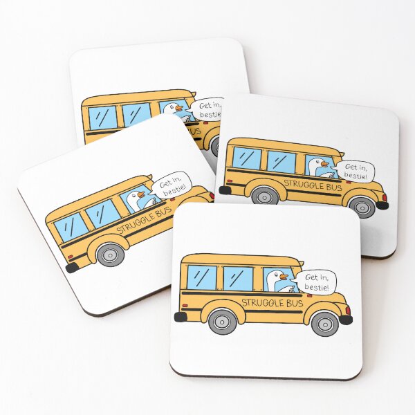Item preview, Struggle Bus with Silly Goose designed and sold by jmbsmith2000.