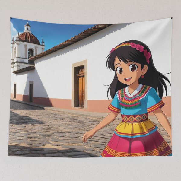 Item preview, Girl walking in Quito, Ecuador designed and sold by MerlinWear.