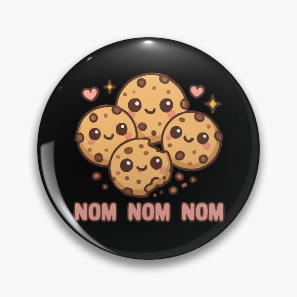 Item preview, Cookies Nom Nom Nom Cookie Eater Cookie Gear designed and sold by DynamicDesign.
