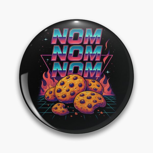 Item preview, Cookies Nom Nom Nom Cookie Eater Cookie Gear designed and sold by DynamicDesign.